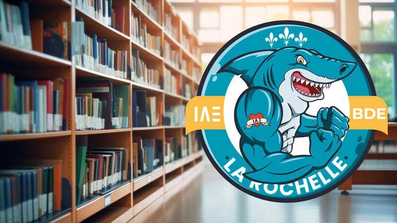 Identité visuelle BDE IAE La Rochelle, bureau des étudiants