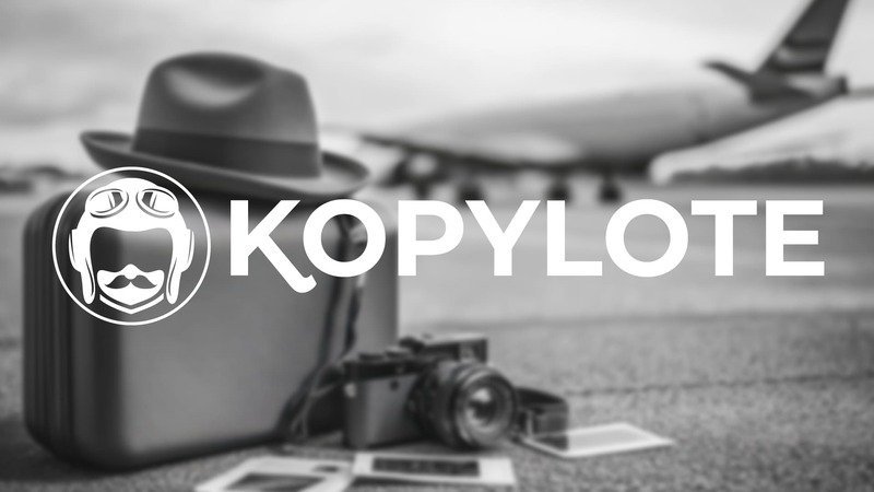 Création de logo pour Kopylote, agence de voyage dans le secteur du tourisme