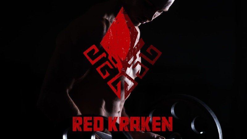 Logo Red Kraken, application sportive dédiée au fitness